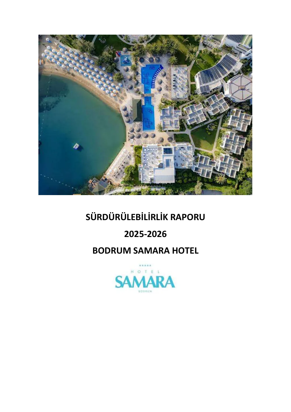 Sürdürülebilirlik Raporu 2025-2026, sayfa 1 / 52